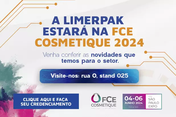 A Limerpak estará na FCE Cosmetique 2024