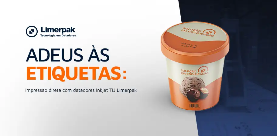Adeus às etiquetas: impressão direta com datadores Inkjet TIJ Limerpak