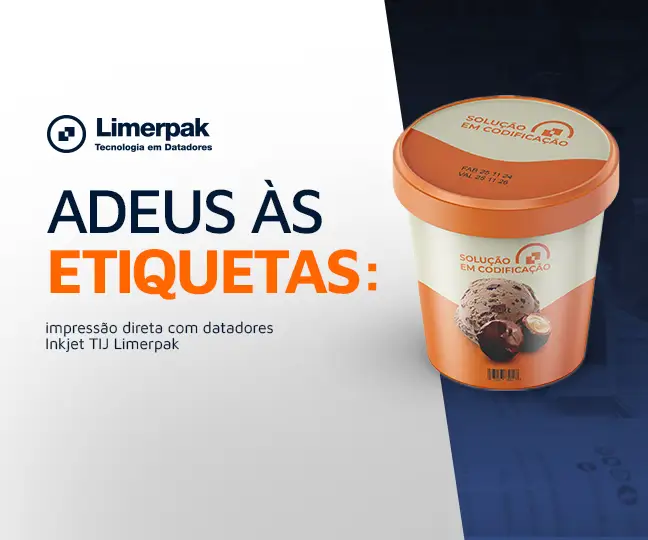 Adeus às etiquetas: impressão direta com datadores Inkjet TIJ Limerpak