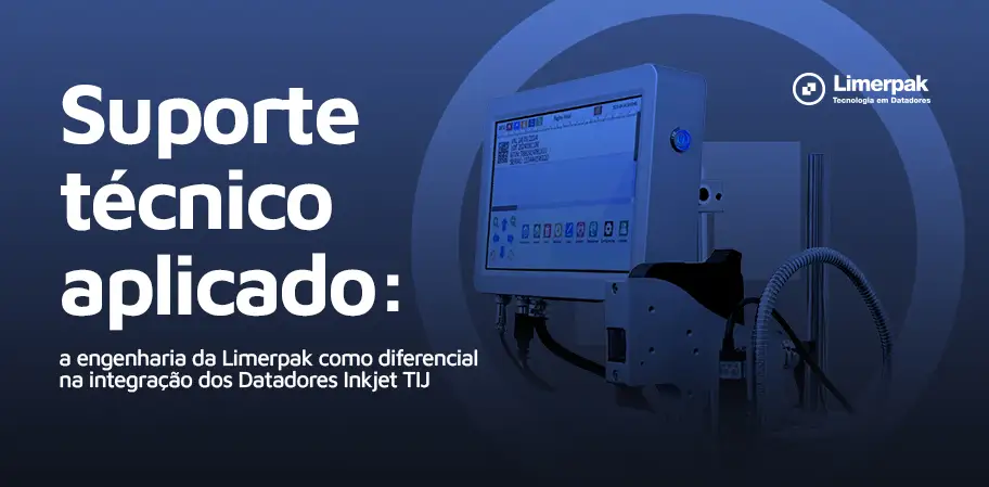 Suporte técnico aplicado: a engenharia da Limerpak como diferencial na integração dos Datadores Inkjet TIJ