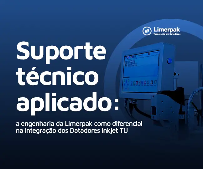 Suporte técnico aplicado: a engenharia da Limerpak como diferencial na integração dos Datadores Inkjet TIJ