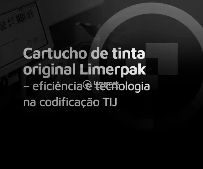 Cartucho de tinta original Limerpak – eficiência e tecnologia na codificação TIJ
