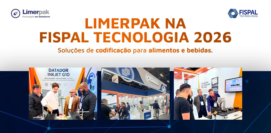 Limerpak na Fispal Tecnologia 2026: tecnologia TIJ aplicada à indústria de alimentos, bebidas e proteínas