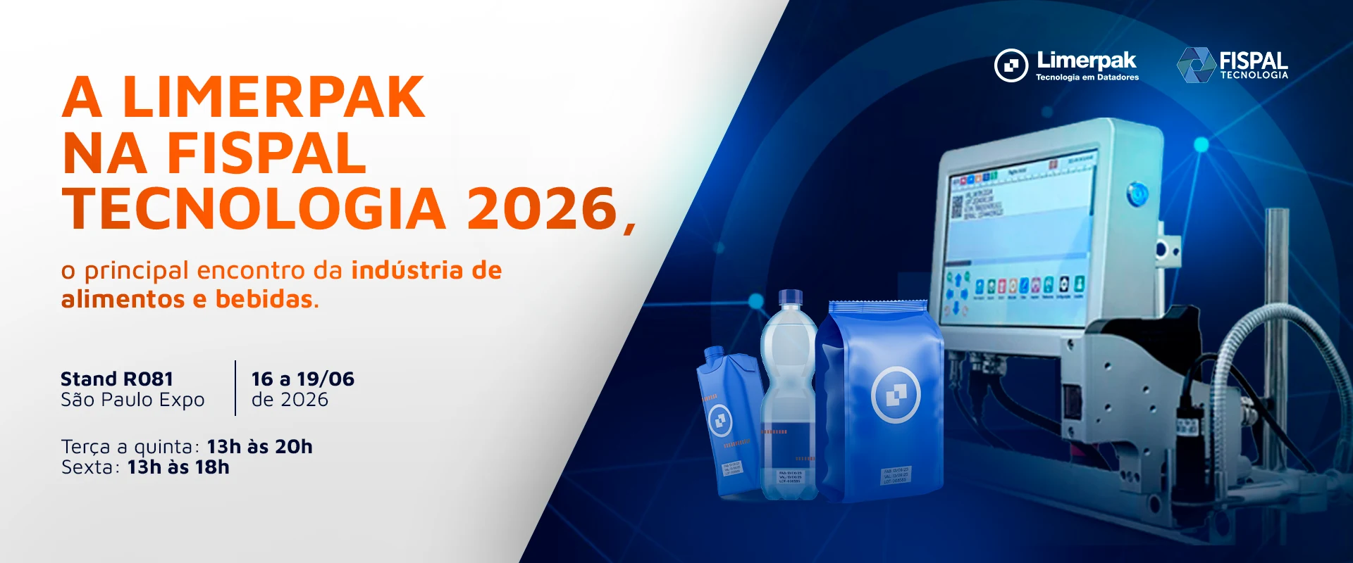 A Limerpak na FISPAL tecnologia 2026