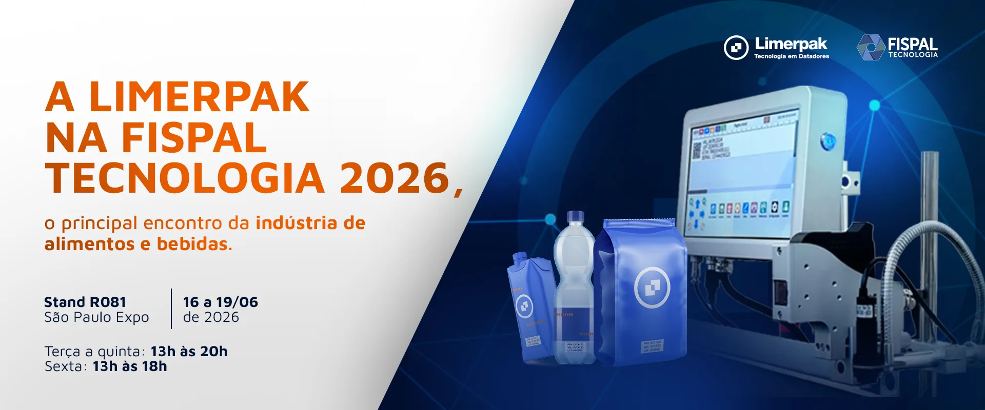 A Limerpak na FISPAL tecnologia 2026