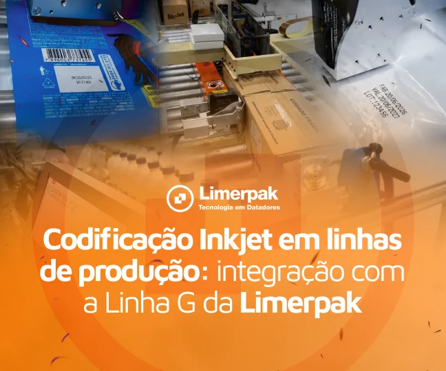 Codificação Inkjet em linhas de produção: integração com a Linha G da Limerpak