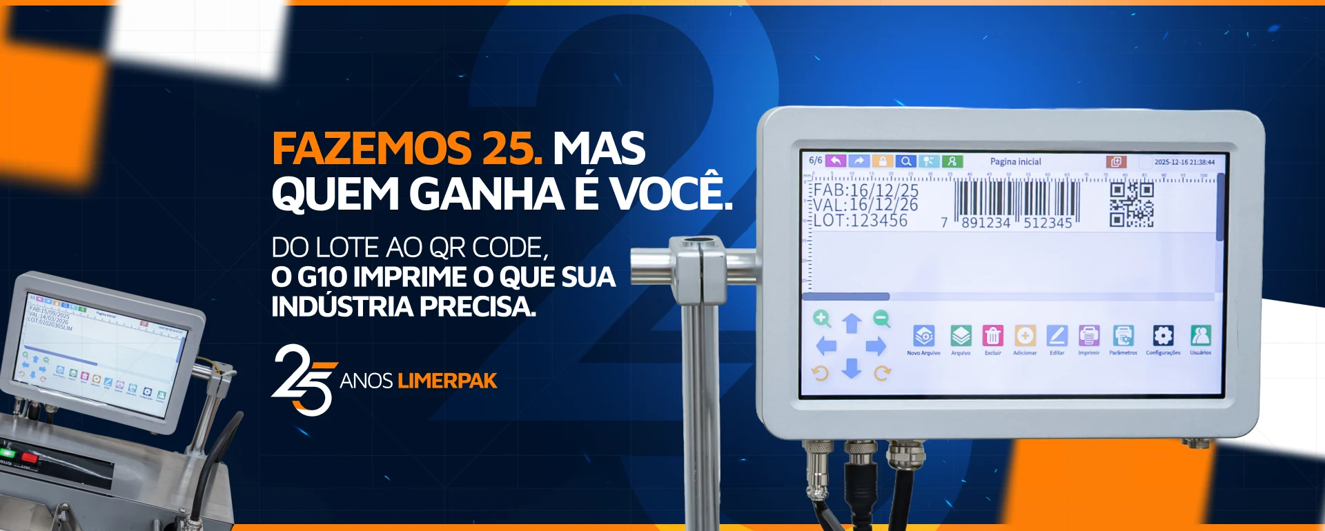 Fazemos 25.